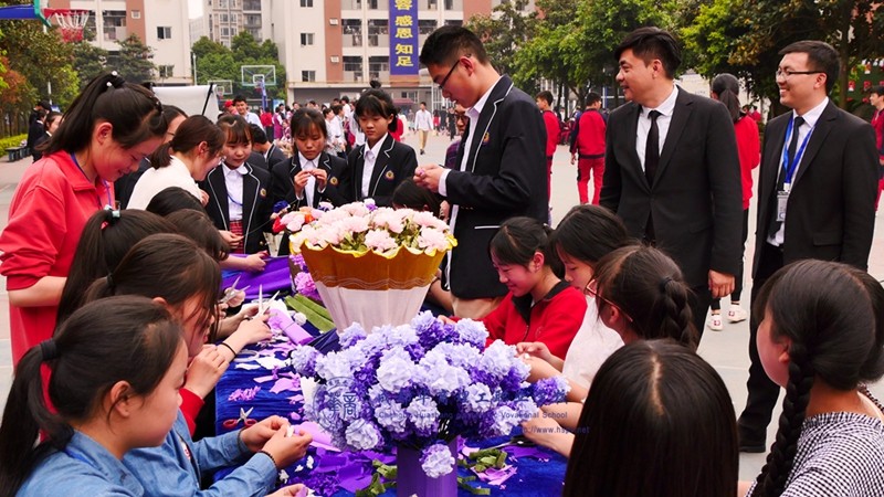 江苏承恩教育集团淮安市华丰职业技术学校领导一行莅临我校交流学习